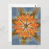 主の始まりの美しい驚くべき恐怖 ポストカード (正面/裏面)