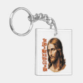 主の存在:イエスは呼びかけたすべての人に反応する キーホルダー (正面左)