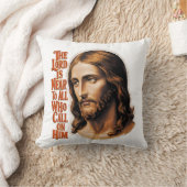 主の存在:イエスは呼びかけたすべての人に反応する クッション (ブランケット)
