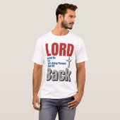 主の守りによるクリスチャン信仰Tシャツデザイン_1 Tシャツ (正面フル)