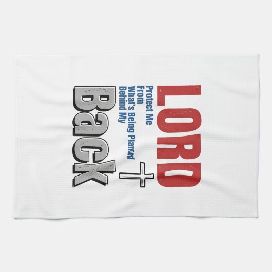 主の守り 信仰Tシャツデザイン_1 キッチンタオル (横)