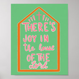主の家の喜び ポスター