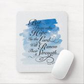 主の希望 – イザヤ40 マウスパッド (マウス)