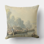 主の後の6月20日のサウサンプトンの乗船 クッション (裏面)