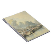 主の後の6月20日のサウサンプトンの乗船 ノートブック (右側)