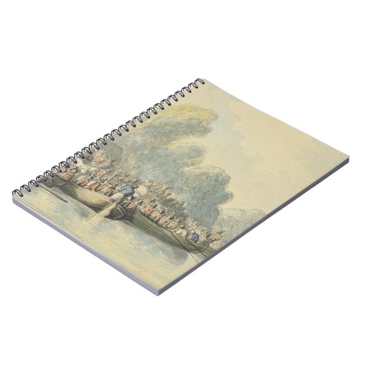 主の後の6月20日のサウサンプトンの乗船 ノートブック (左側)