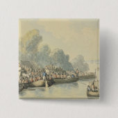 主の後の6月20日のサウサンプトンの乗船 缶バッジ (正面)