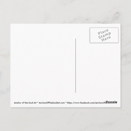 主の御使い ポストカード (裏面)