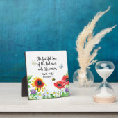 主の忠実な愛は終わらない フォトプラーク (インサイチュ)