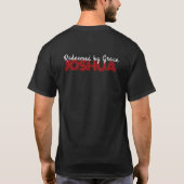 主の恵みは十分です - ゴスペル イスス スピリット Tシャツ (裏面)