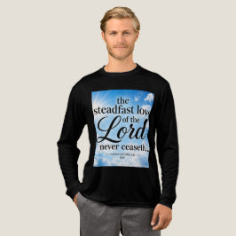 主の愛は尽きることがない KJV トライブレンドTシャツ