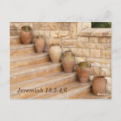 「主の手の中の小さな器」聖書の記憶詩篇 ポストカード (裏面)