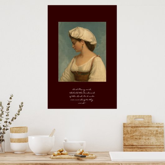 主の手下を見よ ポスター (キッチン)