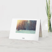 主の持つ世界への喜びクリスマス来。 シーズンカード (裏面)