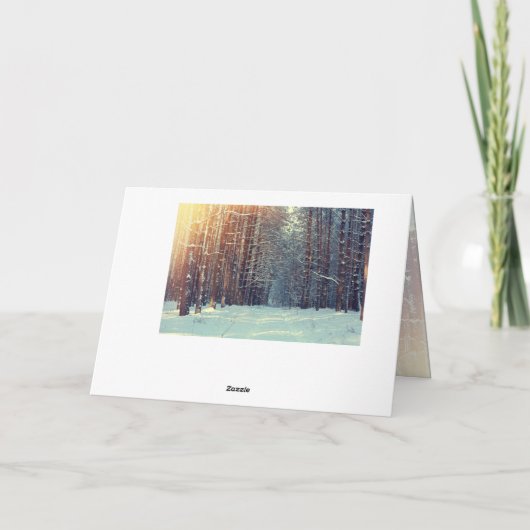 主の持つ世界への喜びクリスマス来。 シーズンカード (裏面)