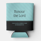 主の教会のビジネスパーソナライズされたアクアを敬う 缶クーラー (正面)