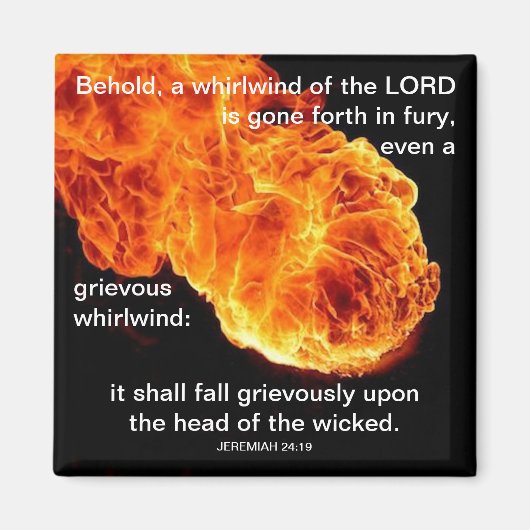 主の旋風 – 磁石 (正面)