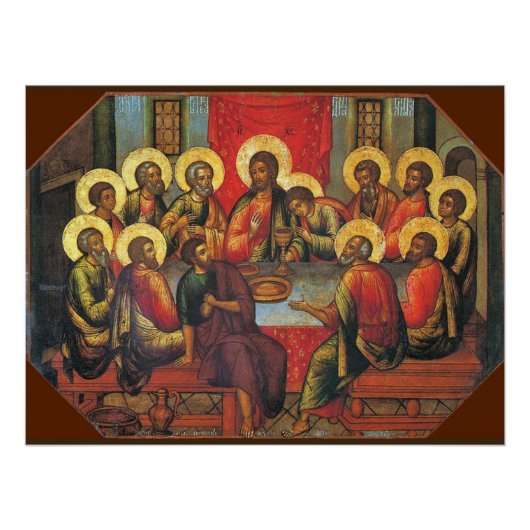主の晩餐 ポスター (正面)
