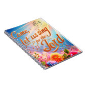 主の来ノートで歌おう ノートブック (右側)