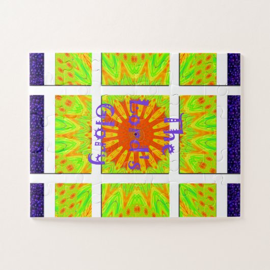 主の栄光のインスパイア文字 ジグソーパズル (横)