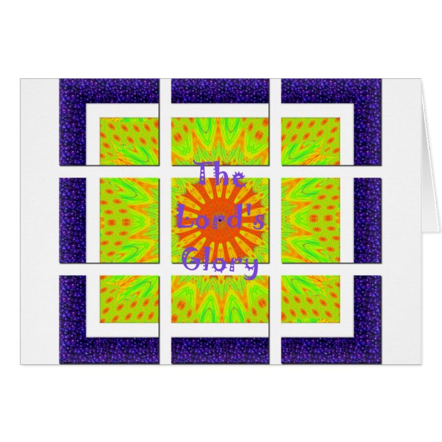 主の栄光の幾何学：よくはしゃぐクリエイティブ (正面横)