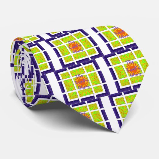 主の栄光の幾何学:よくはしゃぐクリエイティブ ネクタイ (ロール)