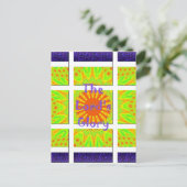 主の栄光：美しくて驚くべきカラフルな芸術 ポストカード (スタンド正面)