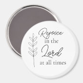 主の磁石を喜ぶ マグネット (正面/裏面)