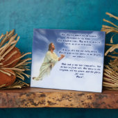 主の祈りのプレート フォトプラーク (側面)