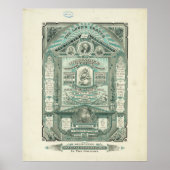 主の祈りの言葉と十戒 ポスター (正面)