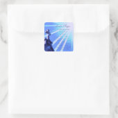 主の祈りの言葉デザインシール スクエアシール (バッグ)