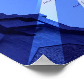 主の祈りの言葉デザインポスター ポスター (角)