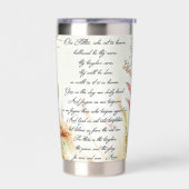 主の祈りの言葉ボホフローラ 保温保冷タンブラー (左面)