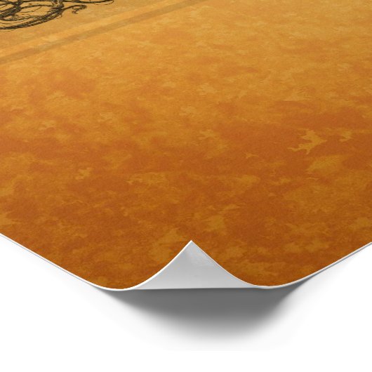 主の祈りの言葉ポスター1 ポスター (角)