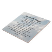 主の祈りの言葉マタイ6:9-13聖書の聖句 タイル (側面)