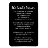 主の祈りの言葉信仰 マグネット (縦)