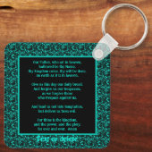 主の祈りの言葉我ら感動的の キーホルダー (裏面)