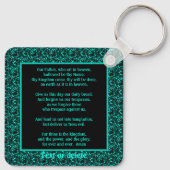 主の祈りの言葉我ら感動的の キーホルダー (裏面)