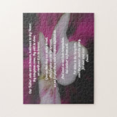 主の祈りの言葉父クレマティス ジグソーパズル (縦)