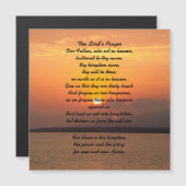 主の祈りの言葉磁気カード (正面/裏面)