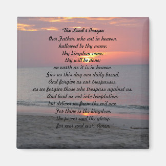 主の祈りの言葉磁石 マグネット