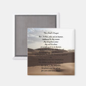 主の祈りの言葉磁石 マグネット (正面/裏面)