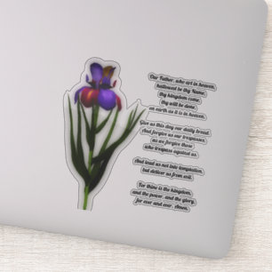 主の祈りの言葉私たちの父アイリス シール