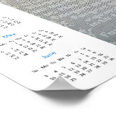主の祈りの言葉2012年カレンダーのポスター ポスター (角)