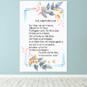 主の祈りの言葉 キャンバスプリント (インサイチュ (ウッドフロア))