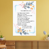 主の祈りの言葉 キャンバスプリント (インサイチュ (リビング))