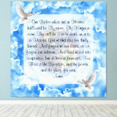 主の祈りの言葉 キャンバスプリント (インサイチュ (ウッドフロア))