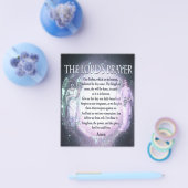 主の祈りの言葉 チラシ (シングル)