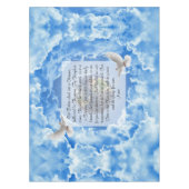 主の祈りの言葉 テーブルクロス (正面)