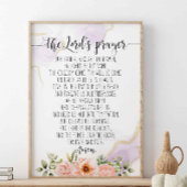 主の祈りの言葉、天国で芸術する父 ポスター